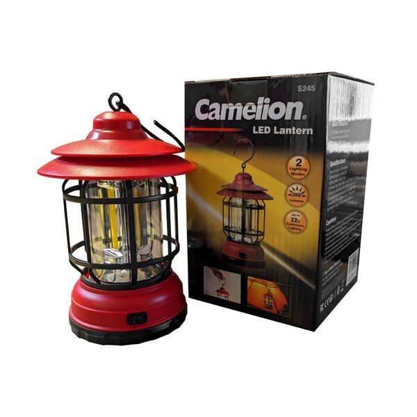 Camelion S245 260LM LED Lantern - 2 Lighting Modes S245-3R6P-CB - main